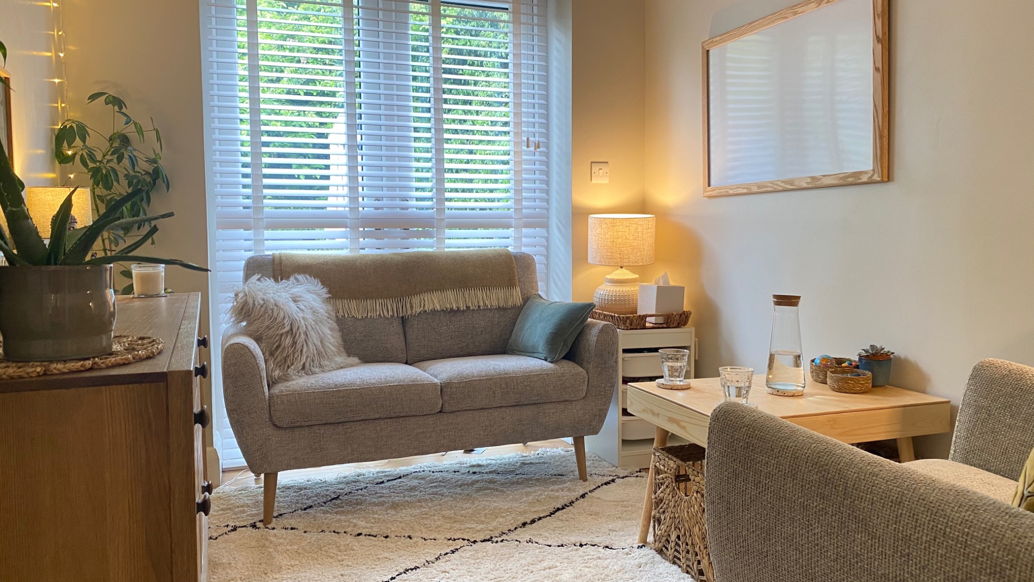 Quiet Space counselling room in Ruislip