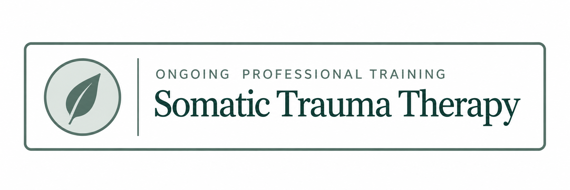 Ongoing professional training: Somatic Trauma Therapy with Babette Rothschild