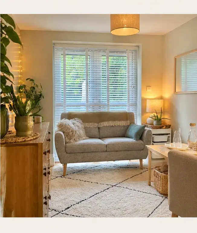 A wider view of Aly's calm counselling space